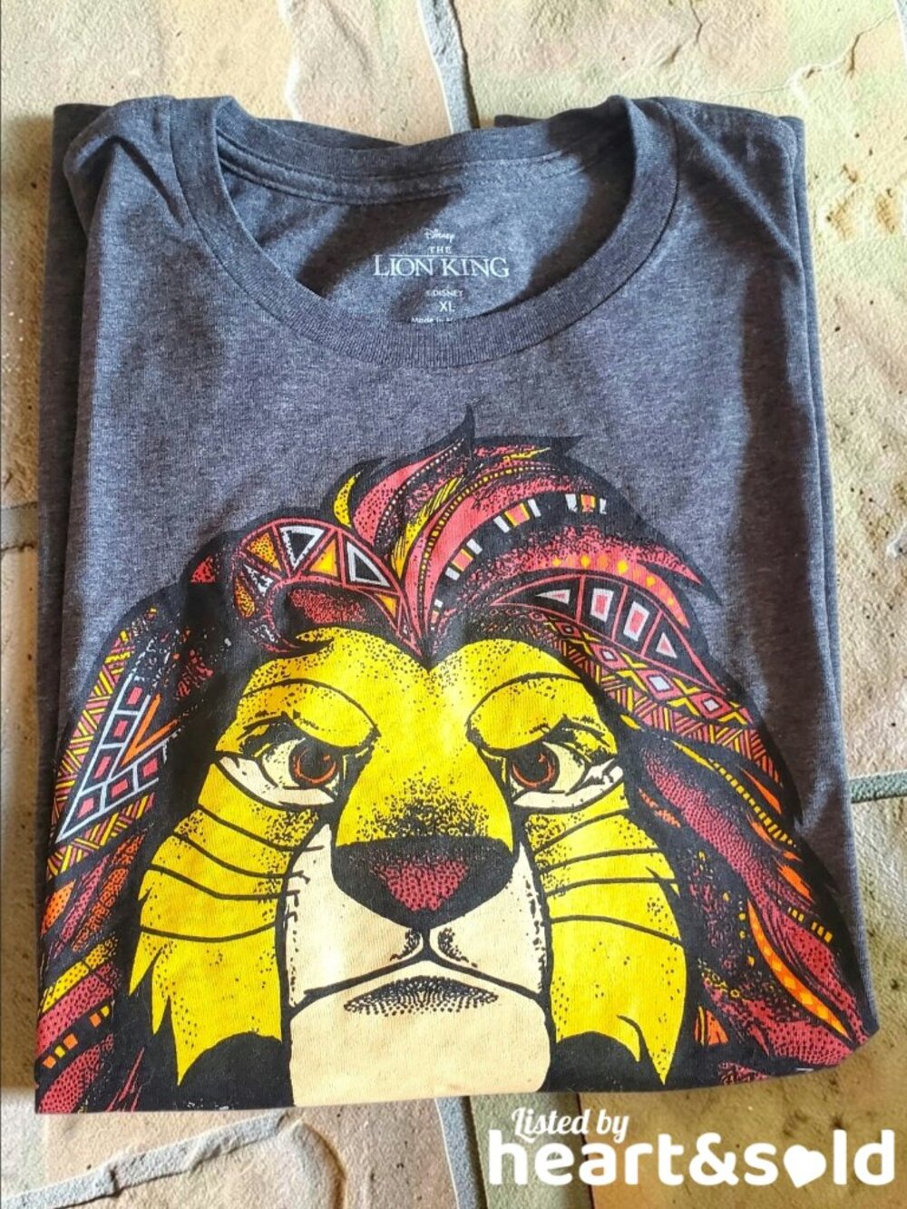 NEW Mens Disney Mufasa Shirt